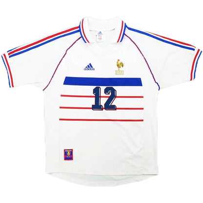 HENRY #12 Retro France Away Jersey World Cup 1998