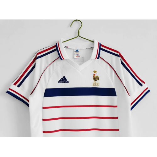 HENRY #12 Retro France Away Jersey World Cup 1998