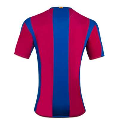 Ronaldinho #10 Retro Barcelona Home Jersey 50-Years Anniversary 2007/08
