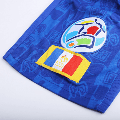 Zidane #10 Retro France Home Jersey Euro Cup 1996