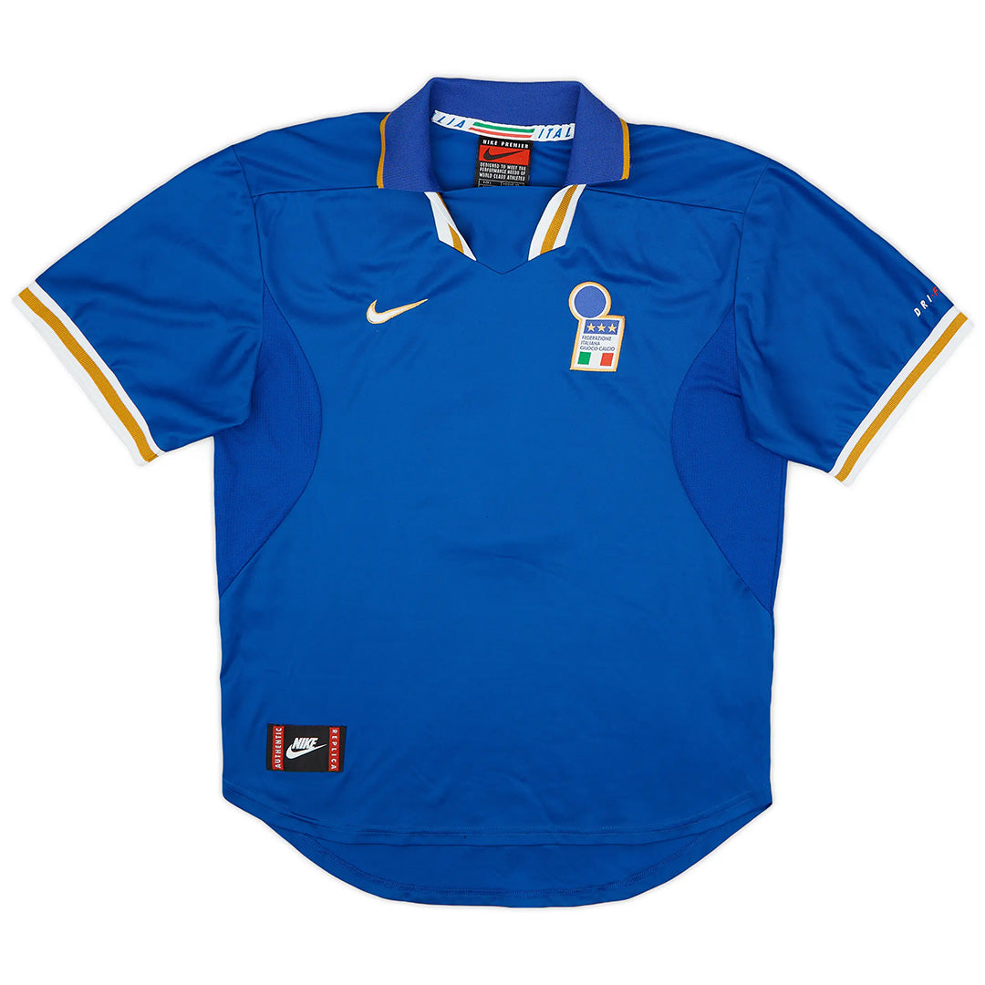 Maldini #5 Retro Italy Home Jersey Euro Cup 1996