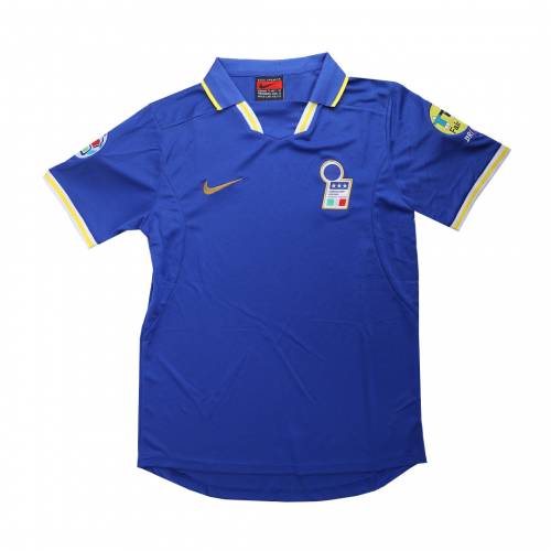 Maldini #5 Retro Italy Home Jersey Euro Cup 1996