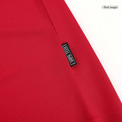 Beckham #7 Retro Manchester United Home Jersey 1999/00