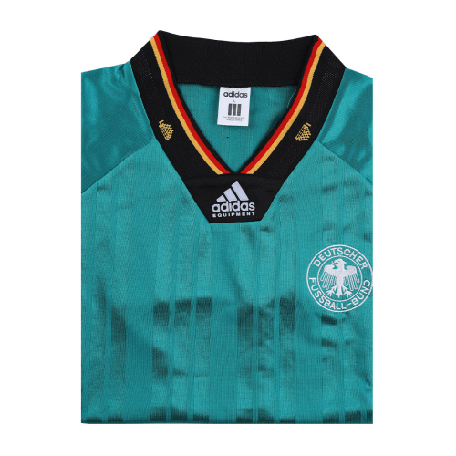 Völler #9 Retro Germany Away Jersey 1992