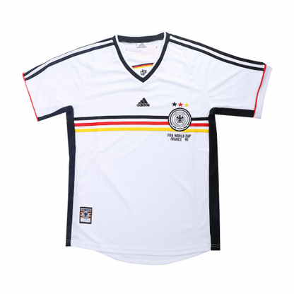 KLINSMANN #18 Retro Germany Home Jersey 1998