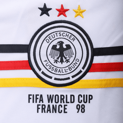 KLINSMANN #18 Retro Germany Home Jersey 1998