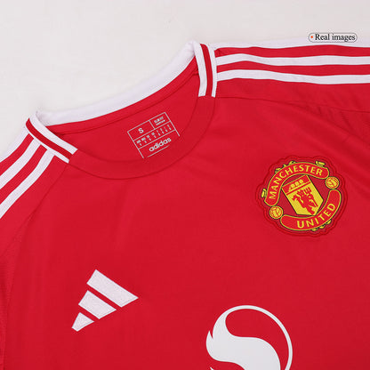 Manchester United Home Long Sleeve Jersey