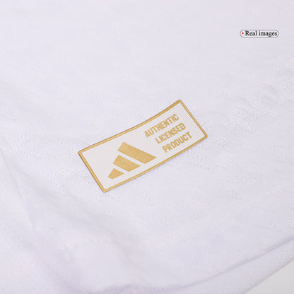 Real Madrid Home Long Sleeve Jersey Player Version