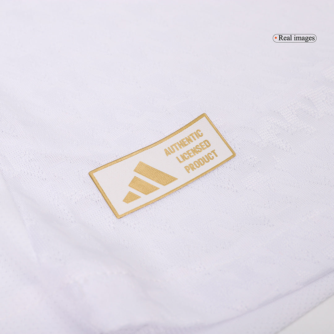 Real Madrid Home Long Sleeve Jersey Player Version