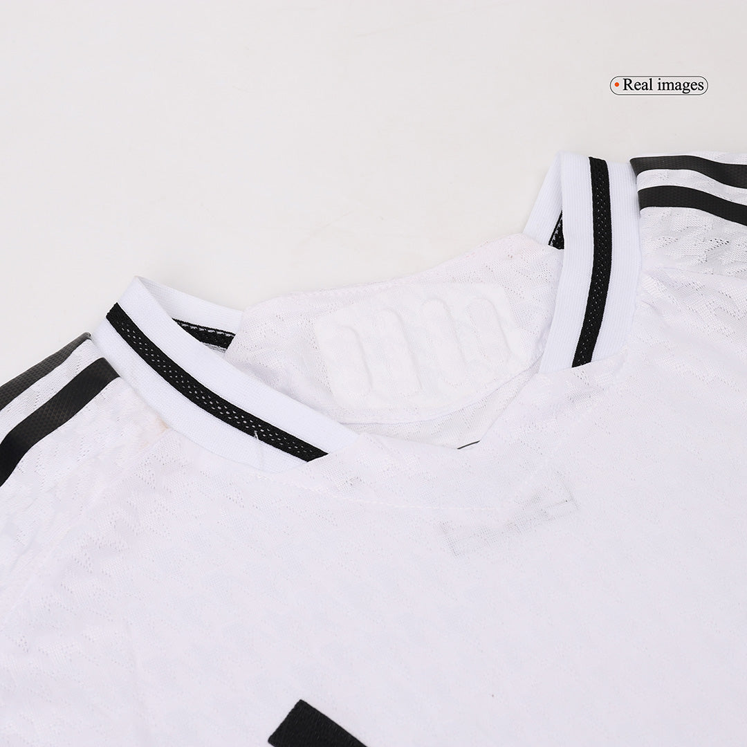 Real Madrid Home Long Sleeve Jersey Player Version
