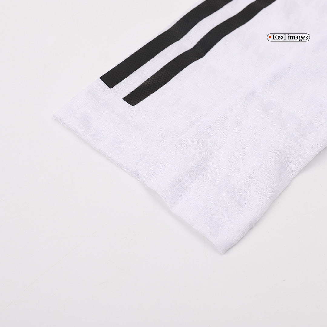 Real Madrid Home Long Sleeve Jersey Player Version