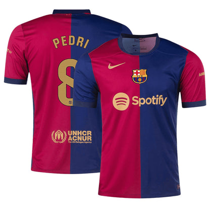 PEDRI #8 Barcelona Home Jersey