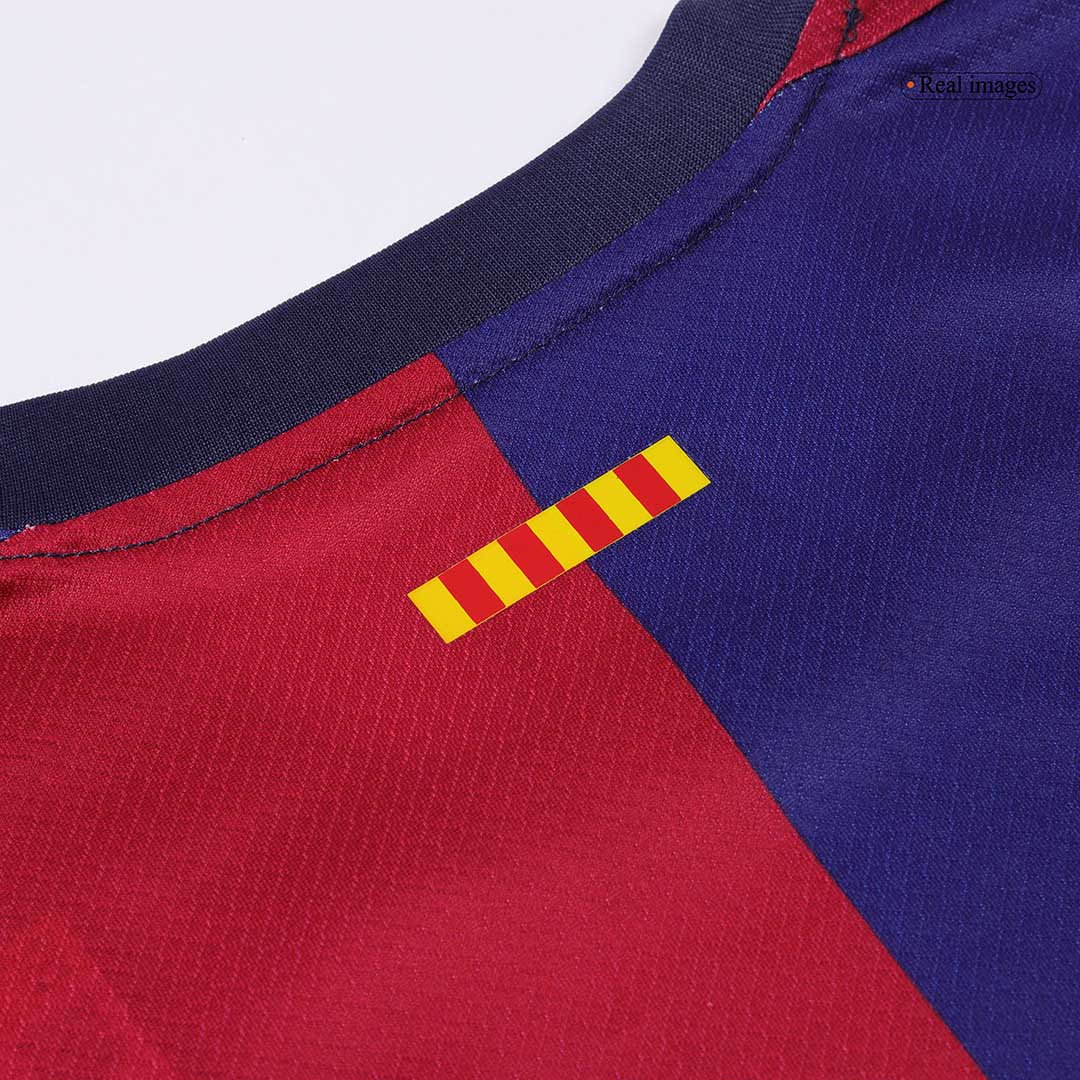 Kids Barcelona Home Spotify Logo Without Text Jersey Kit