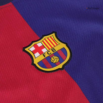 Kids Barcelona Home Spotify Logo Without Text Jersey Kit