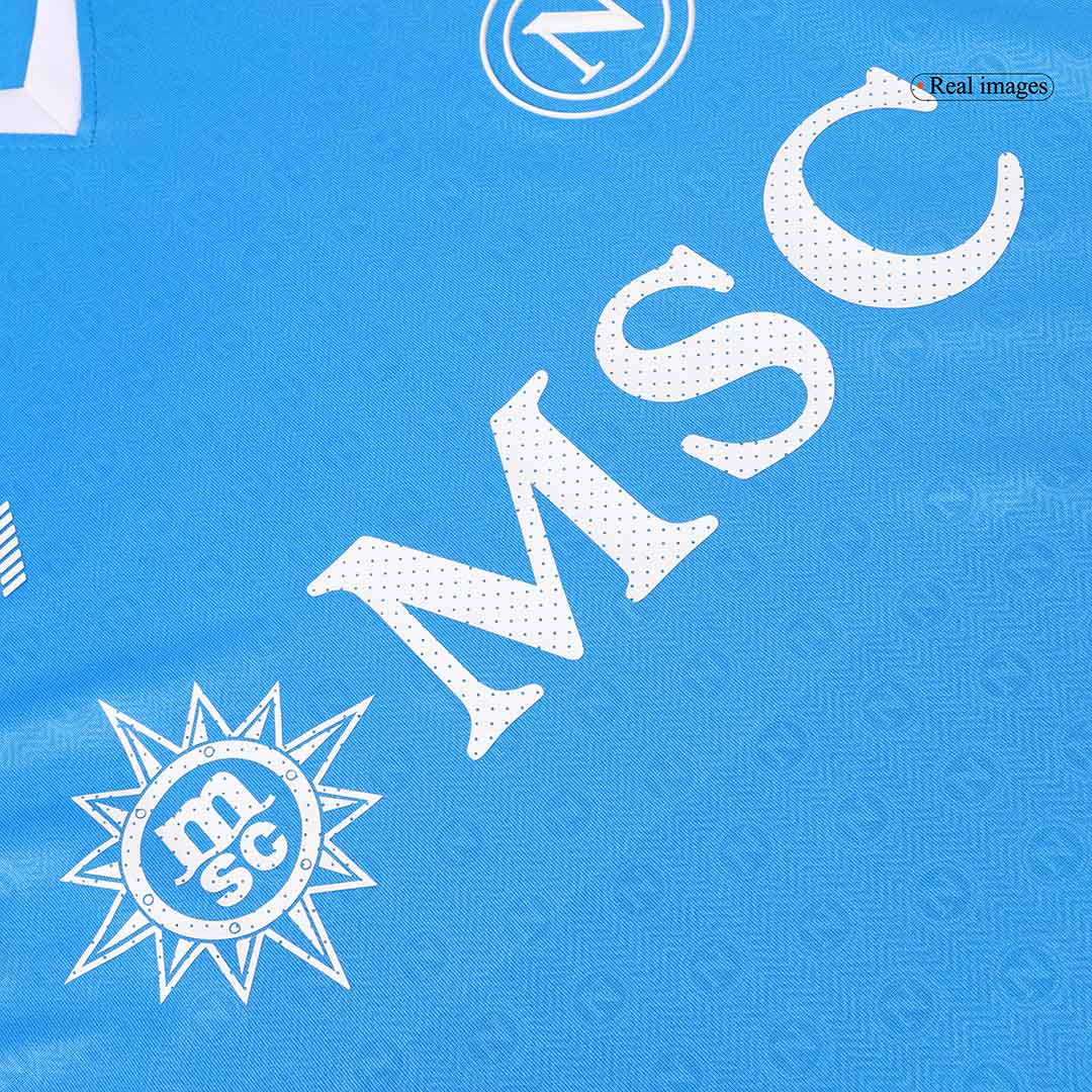 Napoli Home Match Jersey Player Version