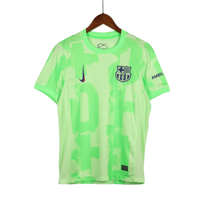 LAMINE YAMAL #19 Barcelona Third Jersey - UCL Font