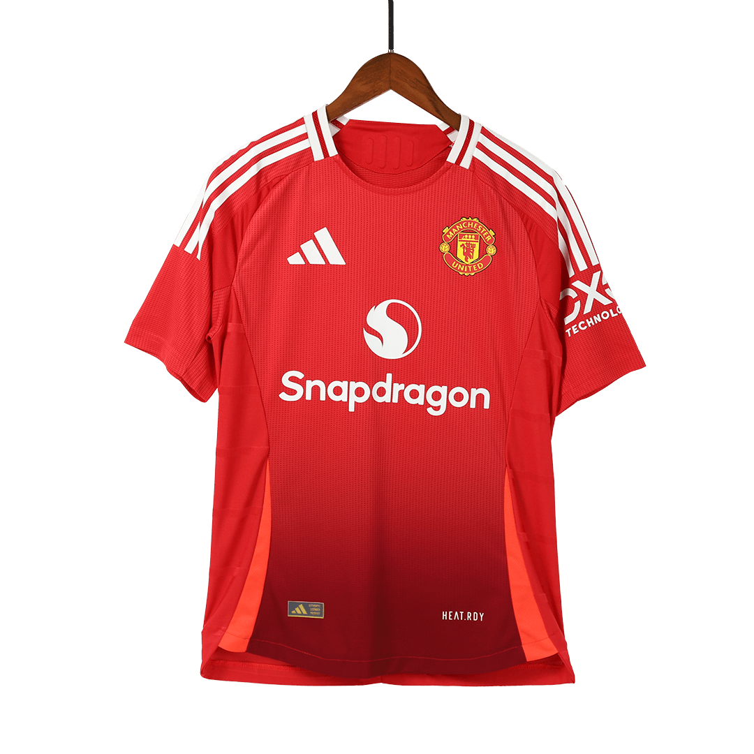 Manchester United Home Match Jersey+Shorts Kit Player Version
