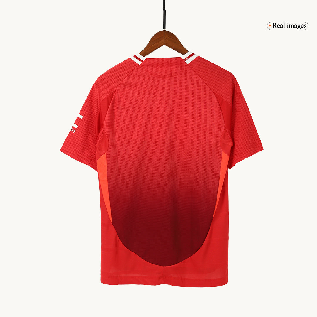 Manchester United Home Match Jersey+Shorts Kit Player Version