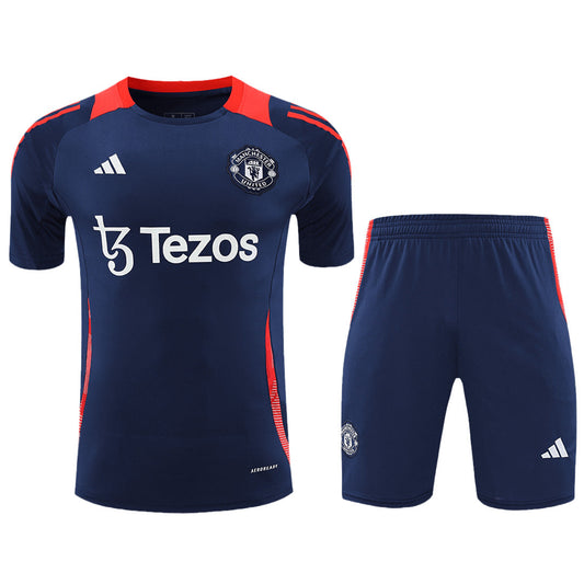 Manchester United Pre-Match Kit(Jersey+Shorts)