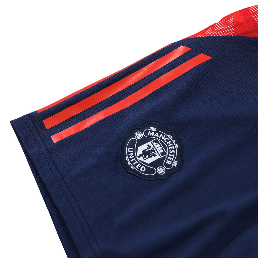 Manchester United Pre-Match Kit(Jersey+Shorts)