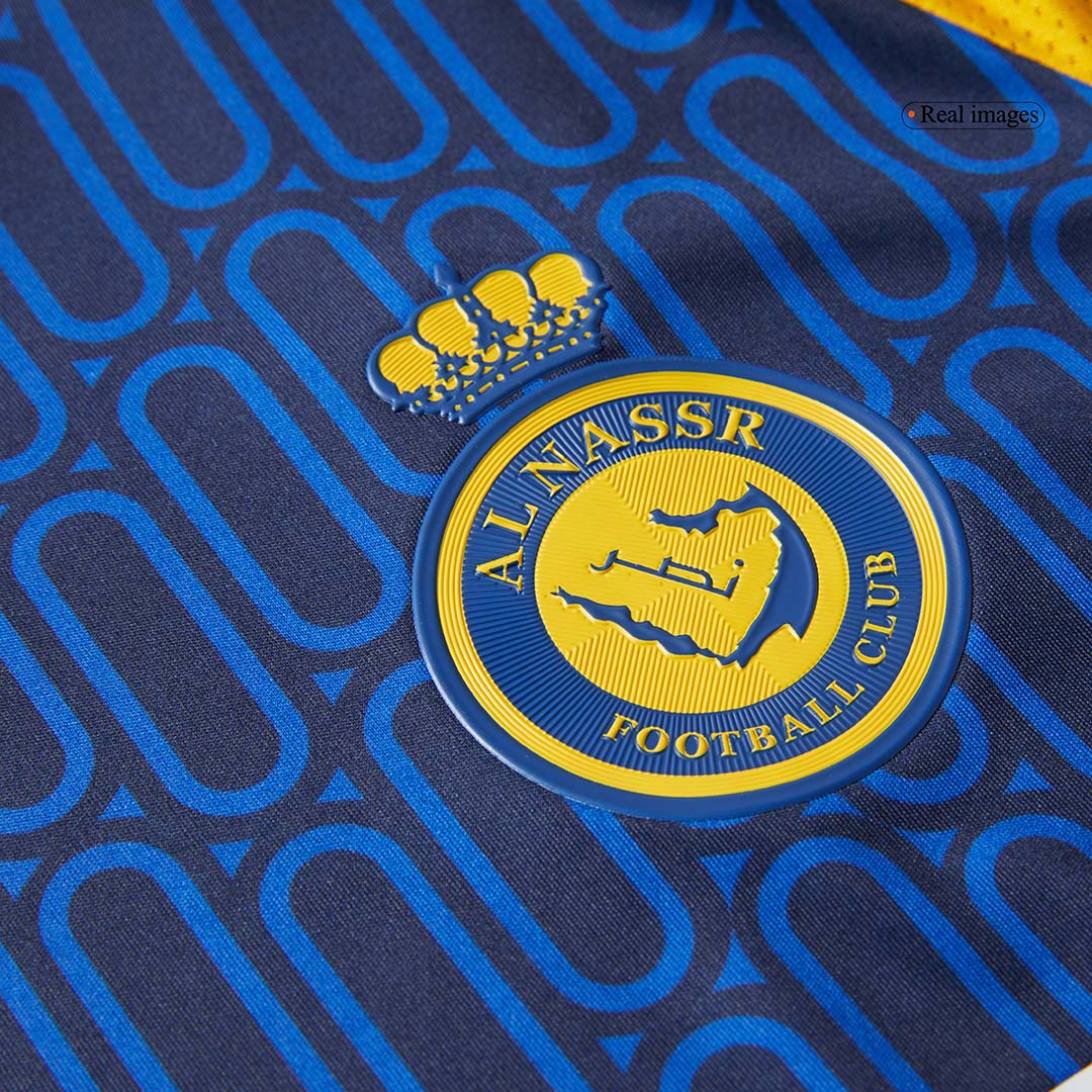 Ronaldo #7 Al Nassr Away Jersey - ACL Font