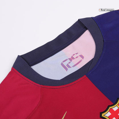 LEWANDOWSKI #9 Barcelona Home Spotify Logo Without Text Jersey