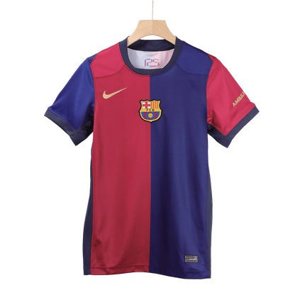LAMINE YAMAL #19 Barcelona Home Spotify Logo Without Text Jersey