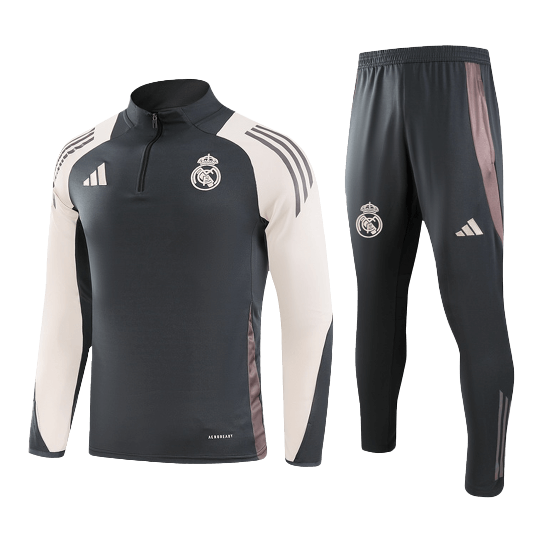 Real Madrid Zipper Sweat Kit(Top+Pants)