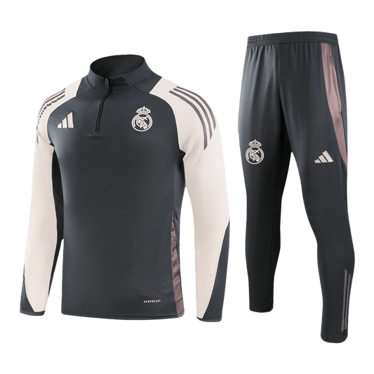 Real Madrid Zipper Sweat Kit(Top+Pants)