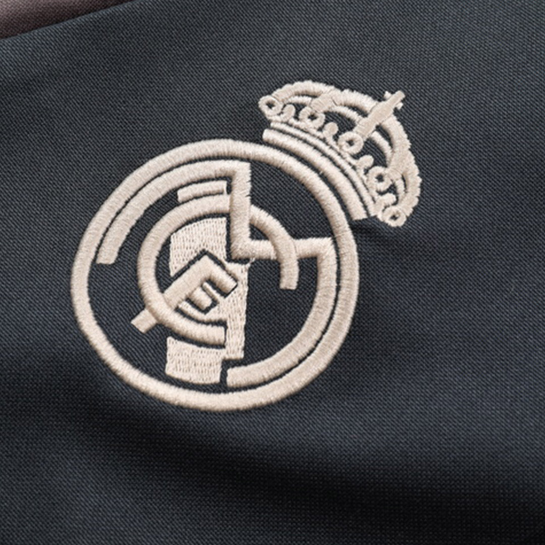 Real Madrid Zipper Sweat Kit(Top+Pants)