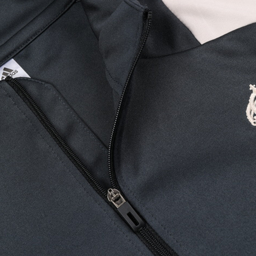 Real Madrid Zipper Sweat Kit(Top+Pants)