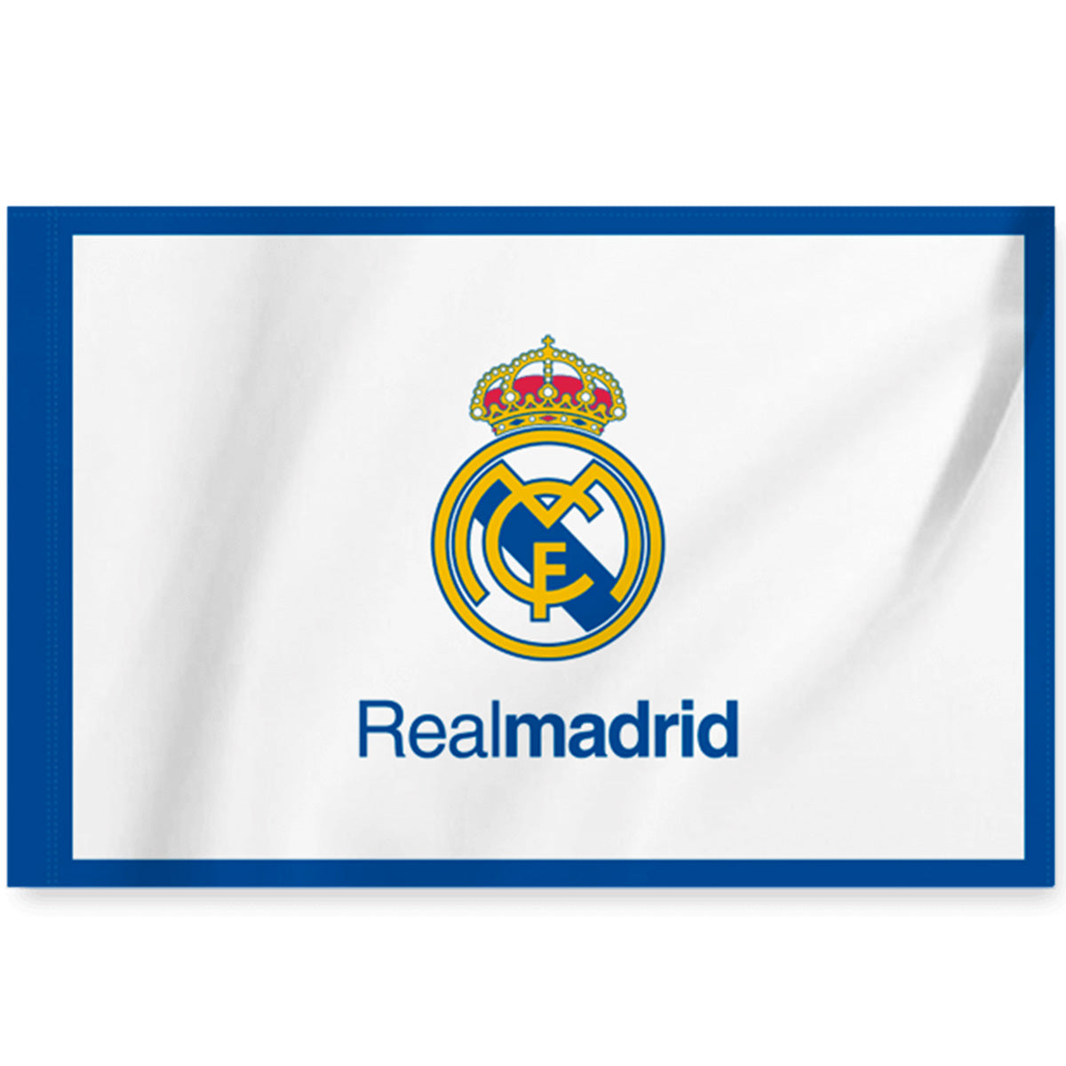 Discount Real Madrid Team Flag - White/Blue