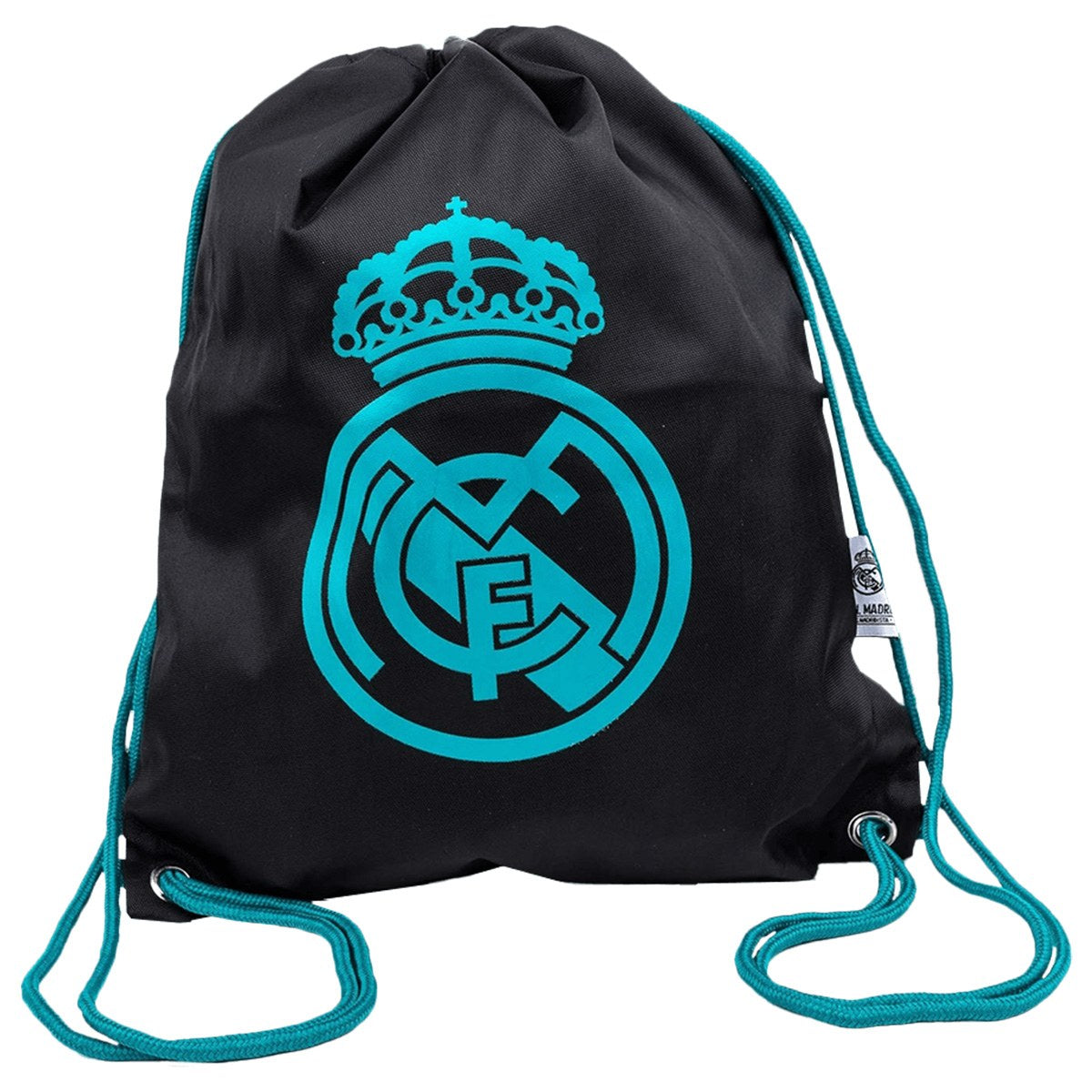 Discount Real Madrid Crest Gymsack - Black