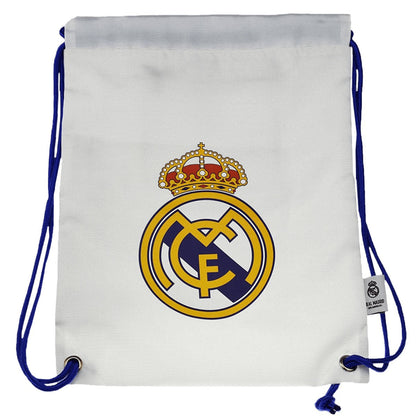 Discount Real Madrid Crest Gymsack -White/Blue