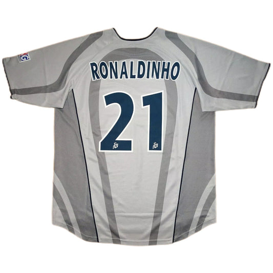 RONALDINHO #21 Retro PSG Away Jersey 2001/02