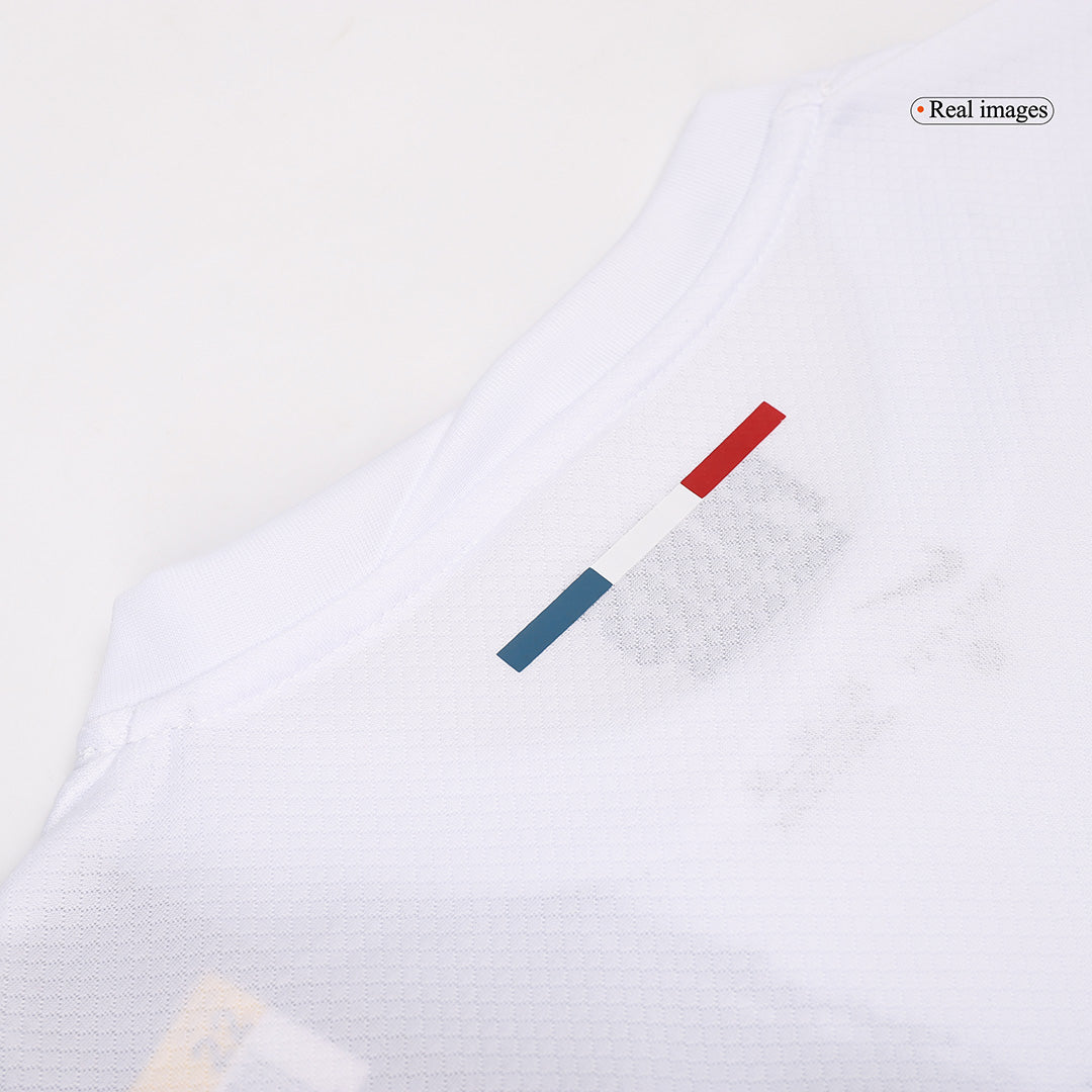 KVARATSKHELIA #7 Kids PSG Away Jersey Kit/26