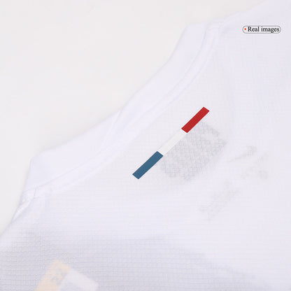 KVARATSKHELIA #7 Kids PSG Away Jersey Kit/26