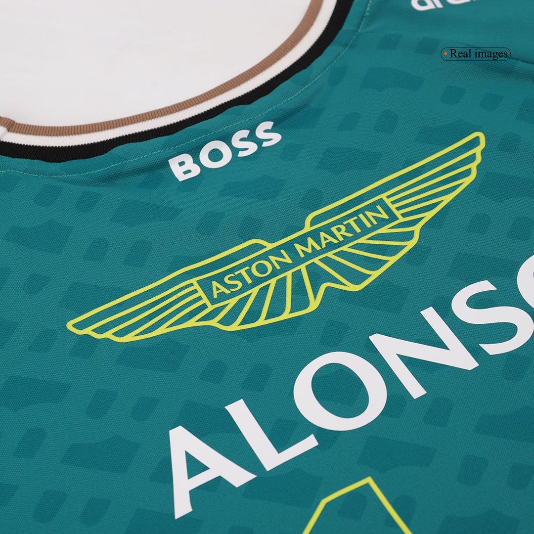 Aston Martin Aramco Cognizant F1 Racing Team Fernando Alonso Driver T-Shirt