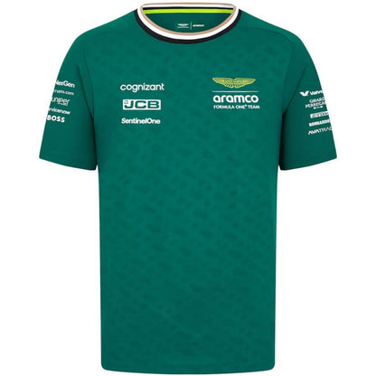 Aston Martin Aramco Cognizant F1 Racing Team Fernando Alonso Driver T-Shirt