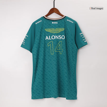 Aston Martin Aramco Cognizant F1 Racing Team Fernando Alonso Driver T-Shirt