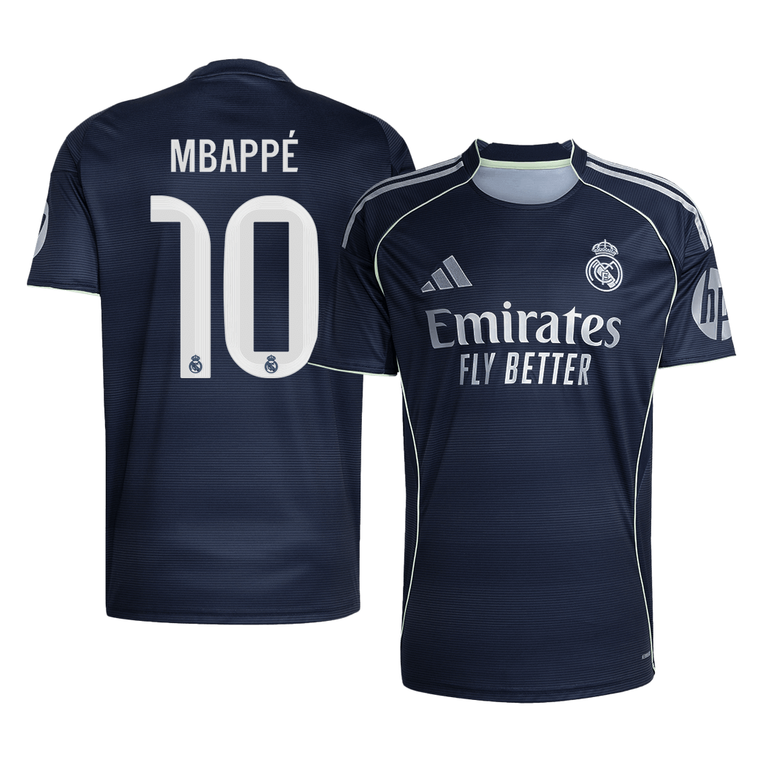 MBAPPÉ #10 Real Madrid Away Jersey 2025/26 - [Super Replica]