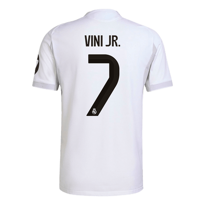 VINI JR. #7 Real Madrid Home Match Jersey Player Version 2025/26