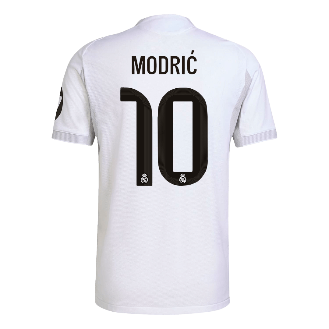 MODRIĆ #10 Real Madrid Home Match Jersey Player Version 2025/26