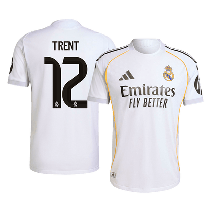 TRENT #12 Real Madrid Home Match Jersey Player Version 2025/26
