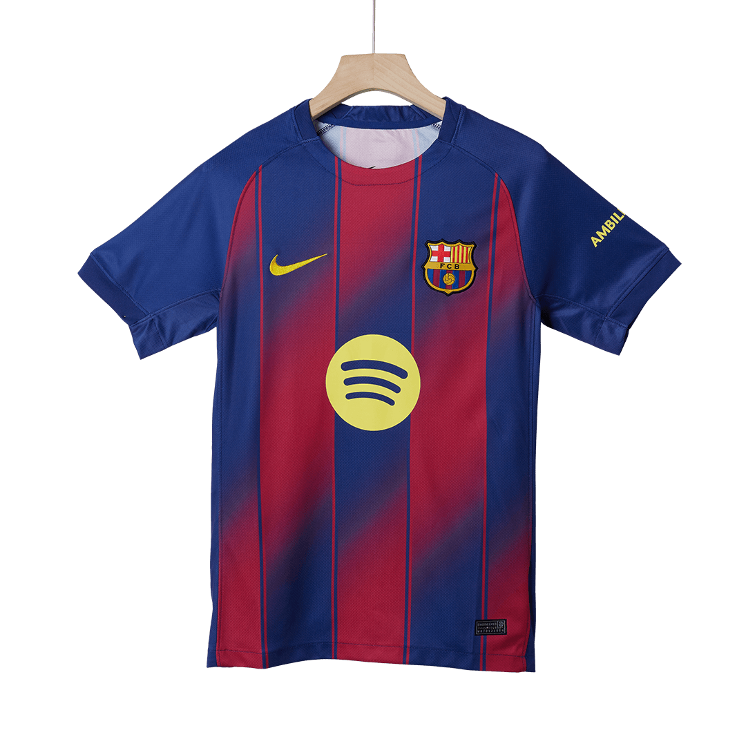 PEDRI #8 Barcelona Home Jersey 2025/26 - UCL