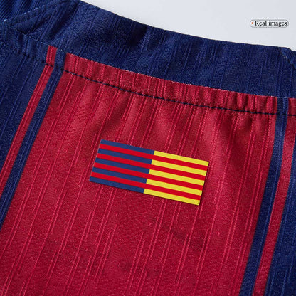 LAMINE YAMAL #10 Barcelona Home Match Jersey Player Version 2025/26 - UCL