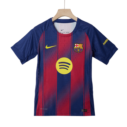 LAMINE YAMAL #10 Barcelona Home Match Jersey Player Version 2025/26 - UCL