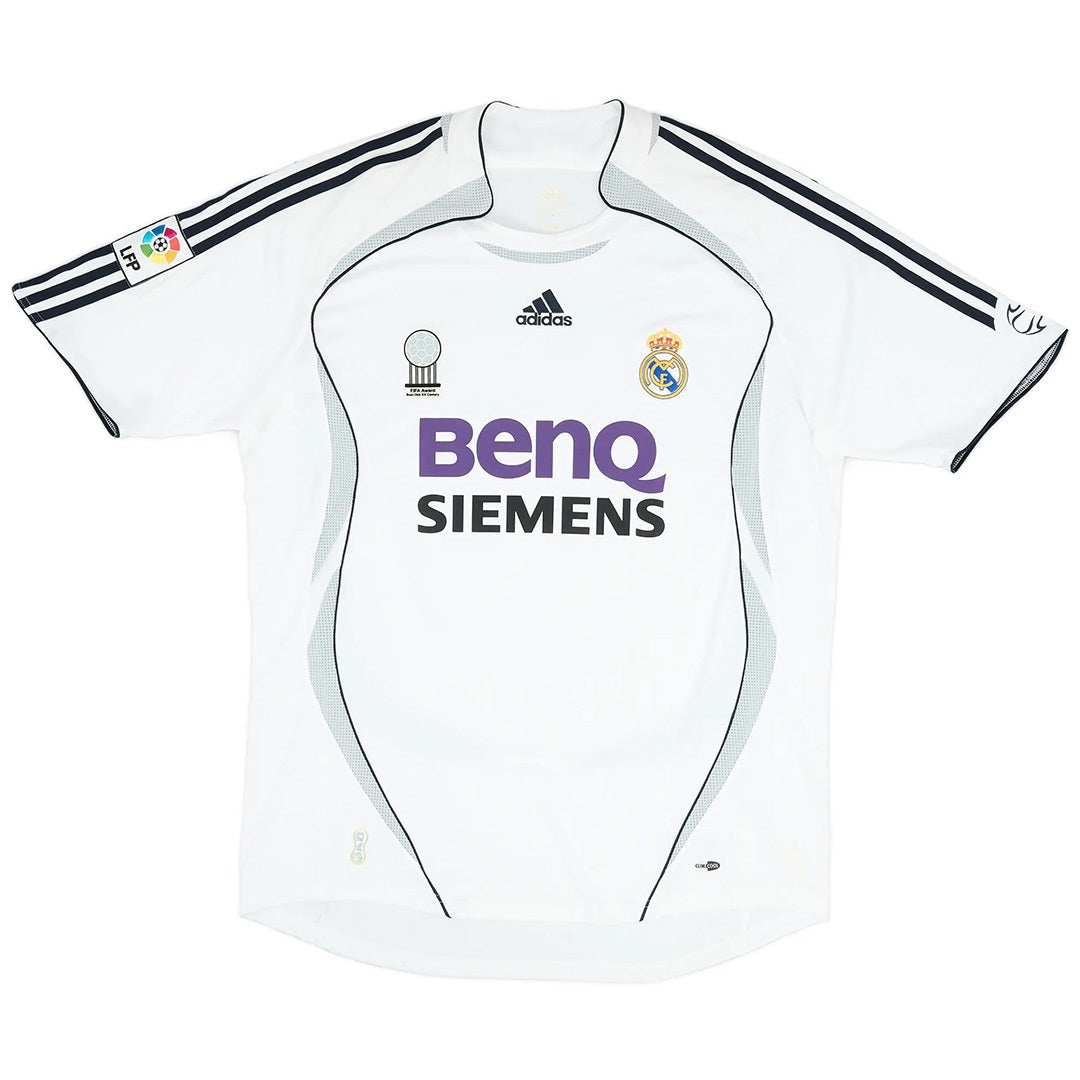 CANNAVARO #5 Retro Real Madrid Home Jersey 2006/07
