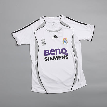 CANNAVARO #5 Retro Real Madrid Home Jersey 2006/07