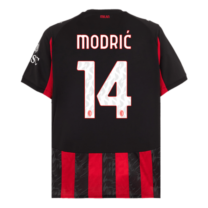 MODRIĆ #14 AC Milan Home Jersey 2025/26 - [Super Replica]